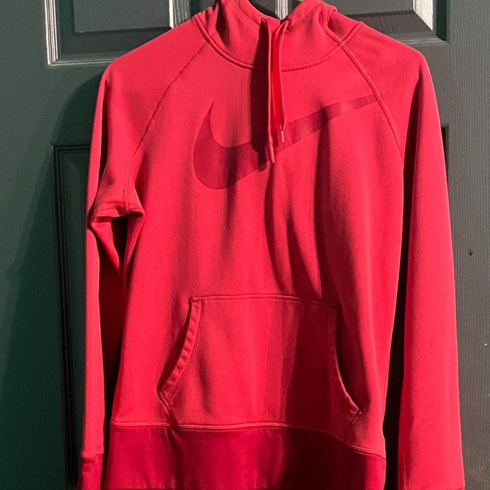 Nike Red Therma-Fit Hoodie